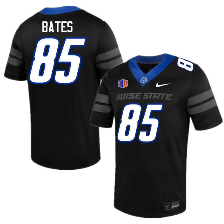 John Bates Jersey, Boise State Broncos #85 John Bates Football Jersey College Uniforms-Black